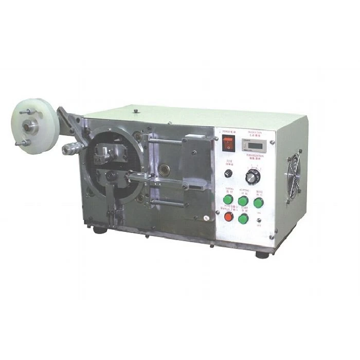 Machine à rubaner les produits en canette